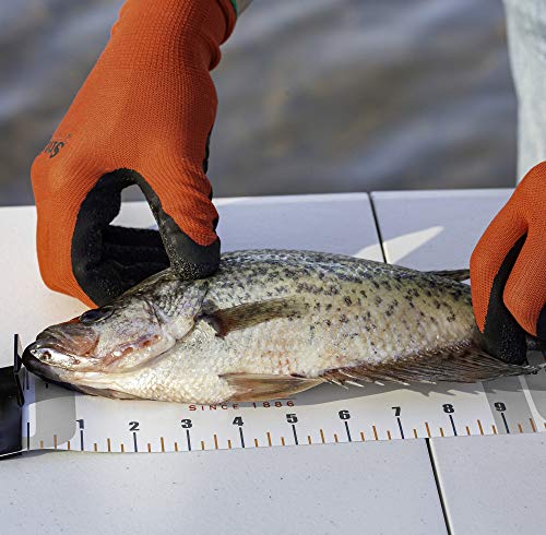 Smith's Regal River 48" Retractable Ruler - Durable - UV Resistant, Large Numbers - Waterproof Measuring Tape- Fresh - Saltwater Fishing, Boating - Kayaking - Tackle - Accessory - 3” Wide