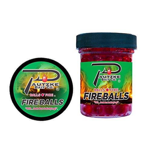 Pautzke Bait Pautzke Fire Balls - color: Red