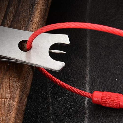 Fly Tying Fishing Line Cutter Scissors Stainless Construction Sliding Mechanism for Easy Carrying on Vests Bags Fishing Braided Line Scissors - color: Green