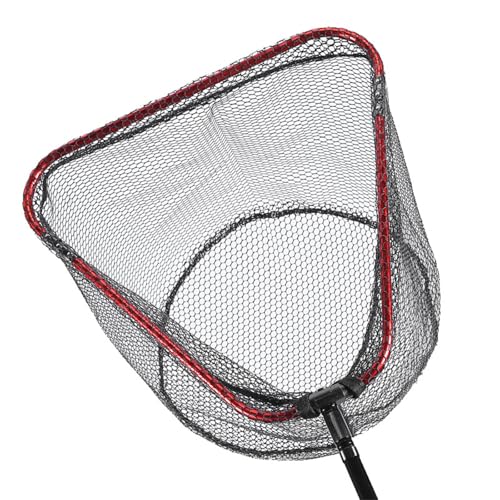 Aluminum Foldable Net Head Replacement Saltwater Fishing Tools Outdoor Landing Fishing 40cm / 60cm / 65cm - size: Small size 38X40cm