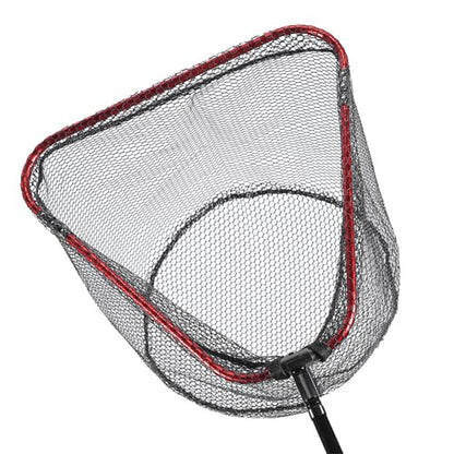 Aluminum Foldable Net Head Replacement Saltwater Fishing Tools Outdoor Landing Fishing 40cm / 60cm / 65cm - size: Large size 50X65cm