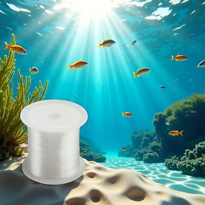 Transparent Fishing Line Fishing Wire Portable Fishings Thread Clear Strong Fish Wire Monofilament Fishing Line 70Mx0.25 mm Hunting and Fishing