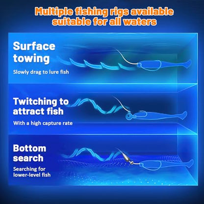 120 Pcs Soft Plastic Baits, 7 CM Paddle Tail Swim Baits, Fishing Soft Plastic Lures, Paddle Tail Swimbaits for Freshwater and Saltwater Bass Trout Walleye Crappie