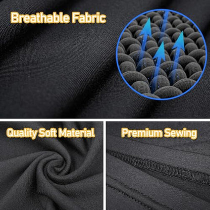TICONN Neck Gaiter Face Cover Scarf, Neck Warmer Breathable Sun & Wind-proof for Skiing Fishing Hiking Cycling - color: Black-2pk, style: Quick Dry
