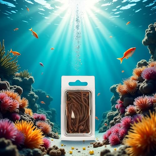 20 Pcs Soft Fishing Lures for Bass Soft Lures Swimming Earthworm Baits Lifelike-Fake Baits Artificial Worm-Fishing Lure, and Attractants