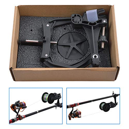Fishing Line Spooler for Fishing Reel Line Winder Spooling Station System Baitcaster Line Spooler Machine Tool