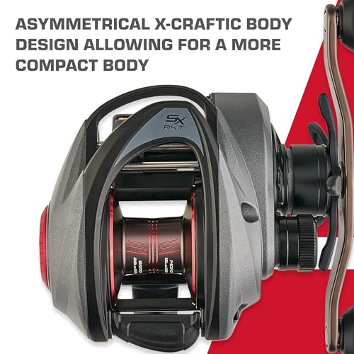 Abu Garcia Revo SX Rocket Low Profile Baitcast Fishing Reel - size: Right-Handed