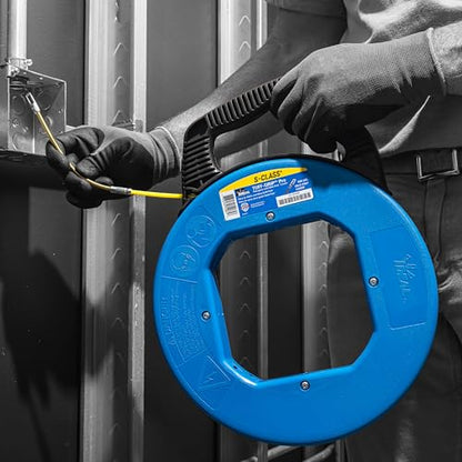 Ideal Electrical 31-148 Fish Tape Leader - Steel Pulling Tape Leader for AWG Bare Wires,Gold