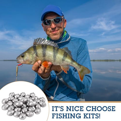 Egg Fishing Sinker Weights Kit Egg Weights Rig Drop Bass Casting Fishing Sinkers Saltwater Freshwater Gear Tackle - size: 1oz