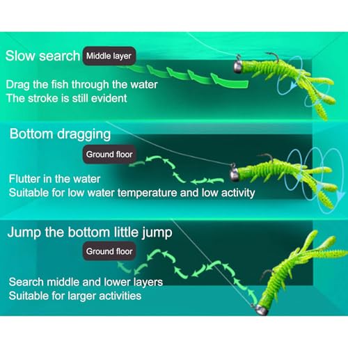 15PCS Soft Fishing Crawfishes Lure Lobsters Baits Crayfishs Lure Shrimp Baits Artificial Lure Swimbait for Outdoor Fishi