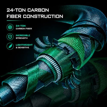 Telescopic Fishing Rod and Reel Combo | 30T Carbon Fiber Spinning Rod with 12+1BB Reel | Portable Lightweight Pole | Bass Trout Panfish | Freshwater Saltwater - color: Bule Rod and Reel