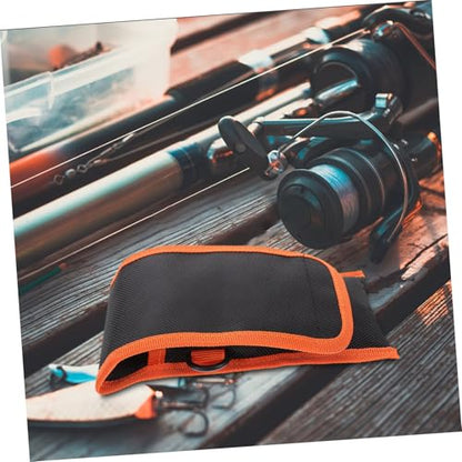 VICASKY Fishing Gear Storage Bag Integrated Tool Pocket Oxford Storage Bag Soft Large Capacity Multi-use