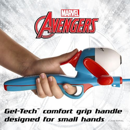 Shakespeare Youth Fishing Reel and Rod Combo - color: Marvel Captain America 7pc Kit