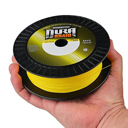 SpiderWire DuraBraid Braid Fishing Line - color: Hi-Vis Yellow, size: 8lb - 500yd