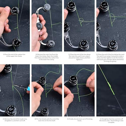 FG Knot Assist Tool，Knot Assist GT Knotter Leader Connection Knot Assist 2.0 for FG Knot Braided Line to Leader Connection Fishing Knot Tying Tool for Braid to Monofilament Leade - color: silver