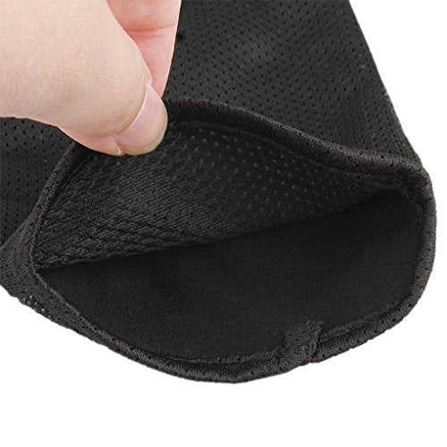 JIAHG Women Men's Driving Gloves Summer UV Sun Glove Non Slip Touchscreen Cotton Gloves Outdoor Sunblock Mittens for Cycling - color: Mesh-Black Full Finger