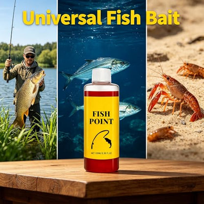 Concentrated Fish Attractant Liquid, 100ml Red Worm Liquid Spray - Powerful Bait Attractant Scent Bait Fish Attractant Liquid for Trout, Panfish and More, Enhances Scent & Improves Biteresponse - color: 2pcs