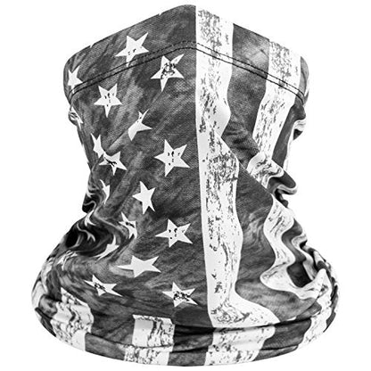 BASSDASH UPF 50+ UV Sun Protection Neck Gaiter Fishing Mask Hunting Kayaking Hiking Cycling Ski Sports - color: Safari