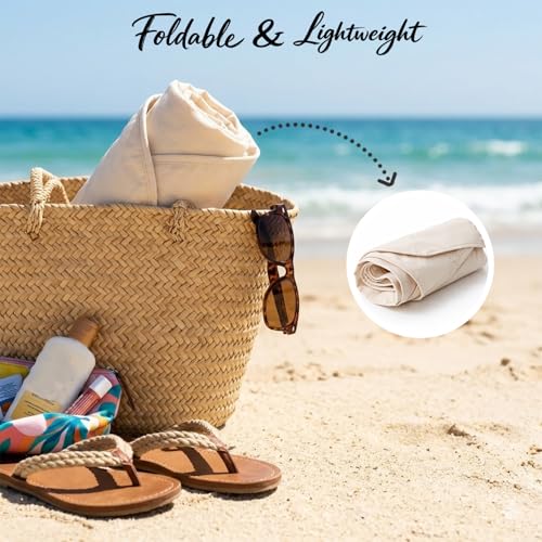 HUAMULAN Men Summer Sun Hat Women Safari Wide Brim Fishing Hats UV Protection Neck Flap Bucket Gardening Hiking Hunting Cap - color: Beige With Neck Flap