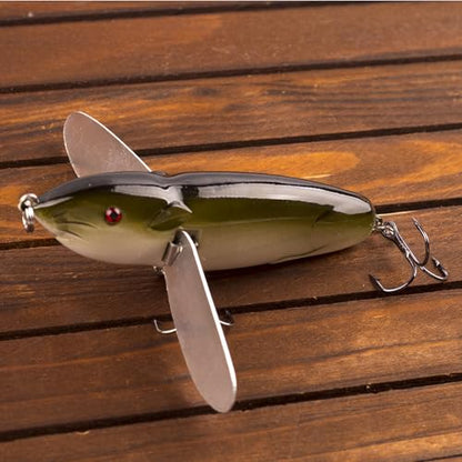 WOLFSKIN Topwater Bait Fishing Lure Crank Baits Floating Tractor Rat Lure Set Fishing Bait kit for Bass Freshwater Saltwater - color: Color-5