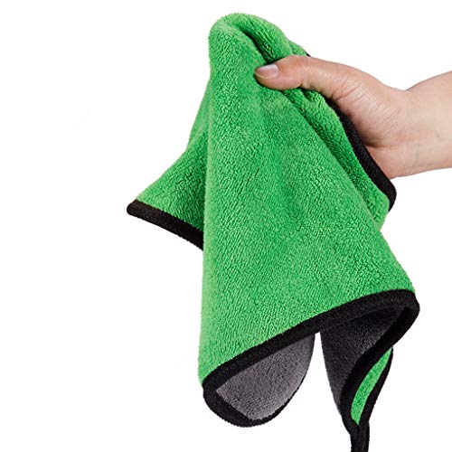 Toasis Fishing Towels with Carabiner Clip 16 x 12 Inch Pack of 4 (Mixed GY) - color: Mixed Gy