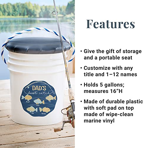 Let's Make Memories Seated Fishing Pail - for Him - size: Adult, style: Best Catch
