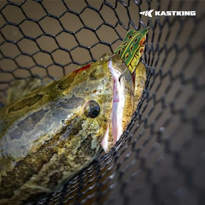 KastKing Superpower Braided Fishing Line and Lure Kit, 4X Braid Line with Hard & Soft Baits, Topwater, Jigs, Rigs&Jerkbaits, Complete Freshwater Fishing Gear Set for Bass,Trout & Walleye,Gift for Men - size: Line: 65LB-200 Yds + Lure: Frog 1pc
