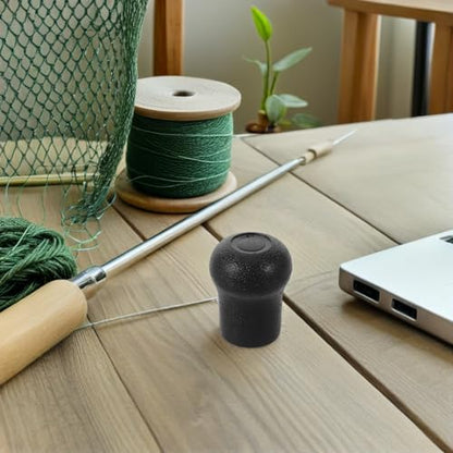 2pcs Rubber Fishing Rod Butt Cap, 7/8" 22mm End Protector Cap for DIY Fishing Rod Building and Repairs, Non-Slip End Cushion, Fish Pole Holder Accessory