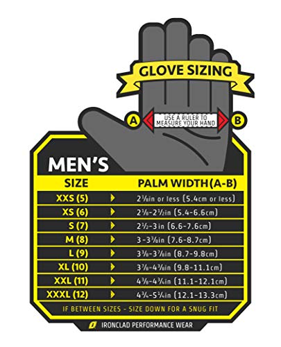 Ironclad EXO Pro Water Resistant; Work Gloves, (1 Pair), EXO2-MWR-04-L, Black/Grey - size: Large (Pack of 2)