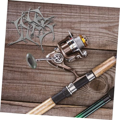 LIOOBO Sea Fishing Three-Prong Swivel Fishing Rigs Fishing Gear Bulk for Bass Cast Saltwater Tackle Connector - size: 3x2x0.2cm