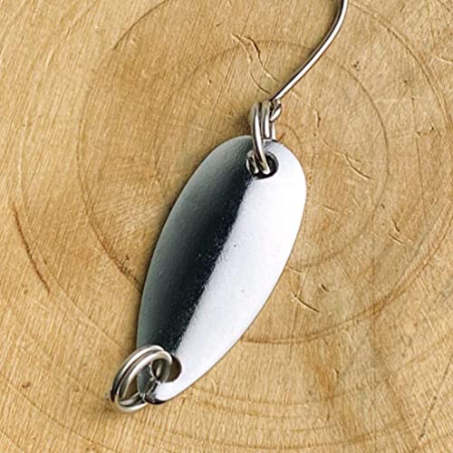BESPORTBLE 20pcs Wear-Resistant Fishing Lure Blades for Freshwater Bait Making Kit Reusable Blades Lightweight Fishing Accessories