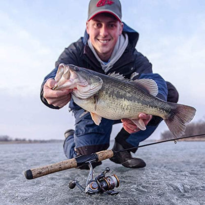 Cadence CS6 CS7 CS8 Spinning Reel, Ultralight Fast Speed Premium Magnesium Frame Fishing Reel with 10 Low Torque Bearings Super Smooth Powerful Fishing Reel with 36 LBs Max Drag & 6.2:1 Spinning Reel - style: Cs8-2000