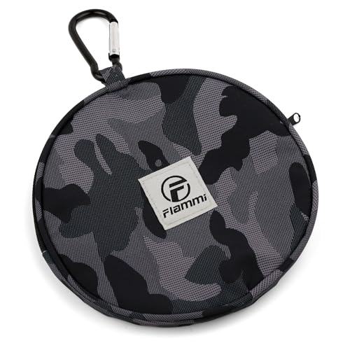 Flammi Mosquito Net Hat Safari Hat UPF 50+ Sun Protection Boonie Hats for Men with Neck Flap Fishing Hiking Hat for Men/Women - color: Camo-dark Grey