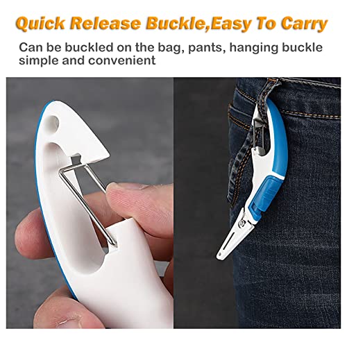 Fishing Pliers Saltwater, Fishing Scissors for Braided Line,Fishing Line Cutter Saltwater and Freshwater,Fishing Scissors with hanging buckle for Mono Braided Line,Fishing Gear