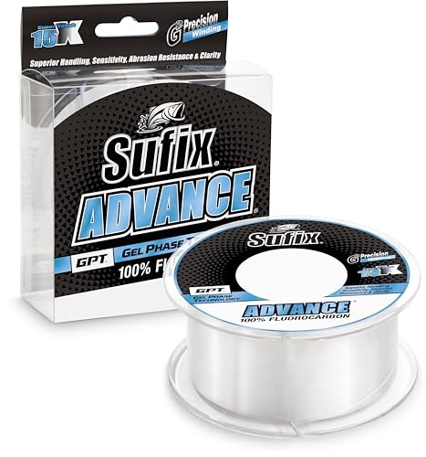 Sufix Advance Fluorocarbon Filler Spool 200 Yards - style: 30 Pound