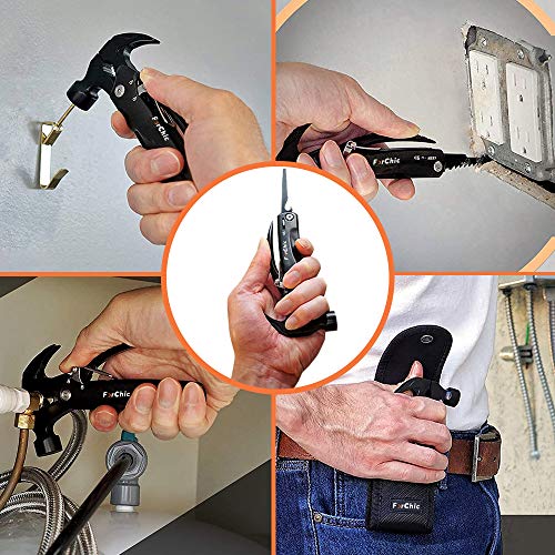12 in 1 Hammer Multitool, Stocking Stuffers for Adults, Mens Gifts for Christmas, White Elephant Gifts for Adults, Fathers Day Gift for Dad, Men, Him, Grandpa, Husband, Boyfriend - style: Hammer Multitool_A