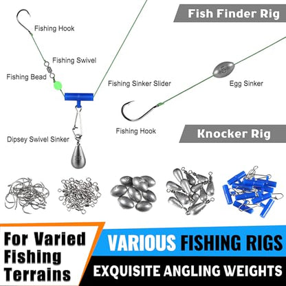 472PCS Fishing Accessories Kit, Waterproof Tackle Box with Tackle Included, Fishing Gifts for Men Included Hooks, Weights, Pliers,Fishing Gear and Equipment for Bass Trout - color: 472PCS Fishing Tackle Kit