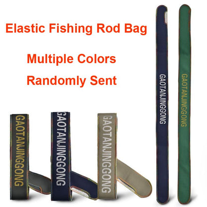 2 Pack Fishing Rod Sleeve Protective Cover Case Elastic 40'' - 50'' Fishing Pole Gloves Sock Holder Protector Thickened Scratch-Proof Rods Bag