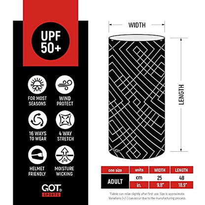UPF 50+ Fishing Neck Gaiter - UV Face Mask Sun Protection for Men Women | Moisture-Wicking, Quick-Drying, Built-in SPF, UVA/UVB Blocking, Hunting Camo Design, Versatile Headwear - color: Blaze Orange