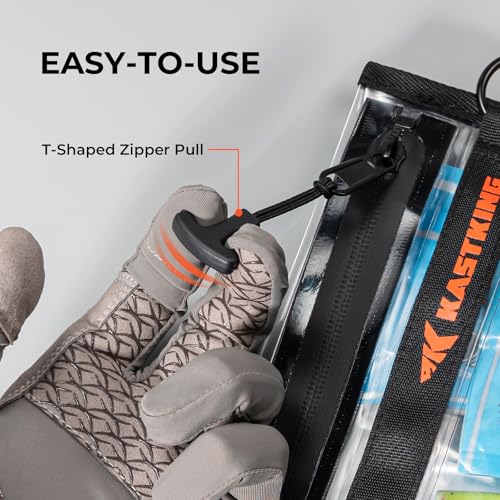 KastKing BaitShield Tackle Storage Bag, Fishing Tackle Bag, Sealed Edges, Water-Resistant Protection, Durable & Tough Build, Large Capacity - size: A: 2 Pack, Medium