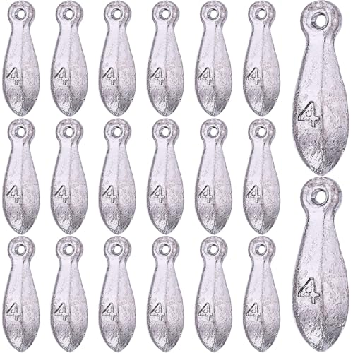 18 Pcs Bank Sinker Fishing Sinkers Weights Bank Weights for Ocean Saltwater Freshwater Surf Bass Catfish Fishing Casting Gear Tackle - size: 4 oz
