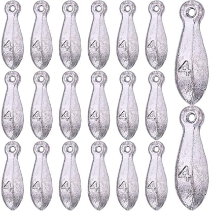 18 Pcs Bank Sinker Fishing Sinkers Weights Bank Weights for Ocean Saltwater Freshwater Surf Bass Catfish Fishing Casting Gear Tackle - size: 4 oz