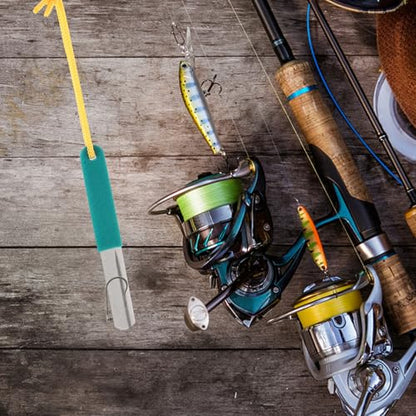 Abaodam Portable Fishing Hook Sharpener with Abrasive Material, High Hardness and Precision Production for Outdoor Tools, Compact Fishhook File for Efficient Sharpening of Fishing Gear