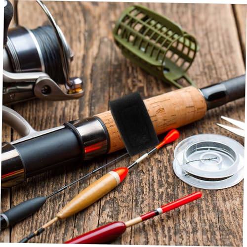 5pcs Fishing Rod Tying Band Elastic Anti-Slip Straps for Fishing Rods Sturdy Fixed Band for Angling Suitable for