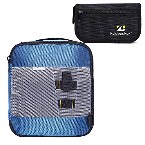 Kylebooker Fishing Lure Spinner Baits Wallet Case Soft Bait Binder Storage Bag