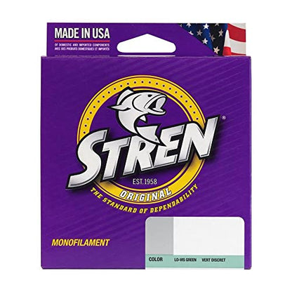 Stren Original Monofilament Fishing Line - color: Lo-Vis Green, size: 330yd, style: 4lb | 1.8kg