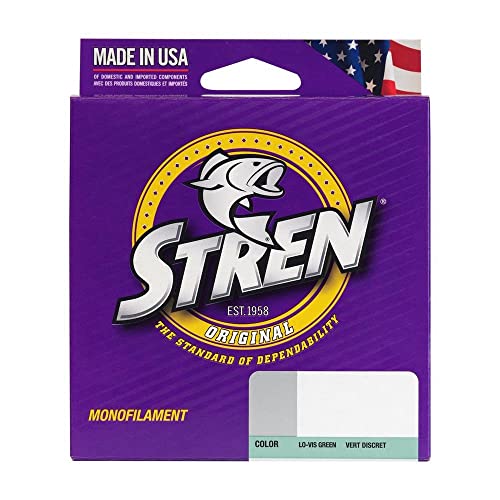 Stren Original Monofilament Fishing Line - color: Lo-Vis Green, size: 330yd, style: 8lb | 3.6kg