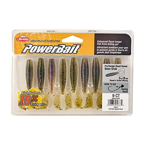 Berkley Classic - color: Skeet’s Green Money, size: 3"