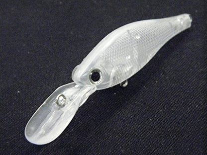 10 Blank Unpainted Minnow Crankbait Topwater Lipless Jerkbait Fishing Lures V3 - color: UPM515P10