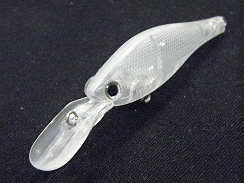 10 Blank Unpainted Minnow Crankbait Topwater Lipless Jerkbait Fishing Lures V3 - color: UPM515P10